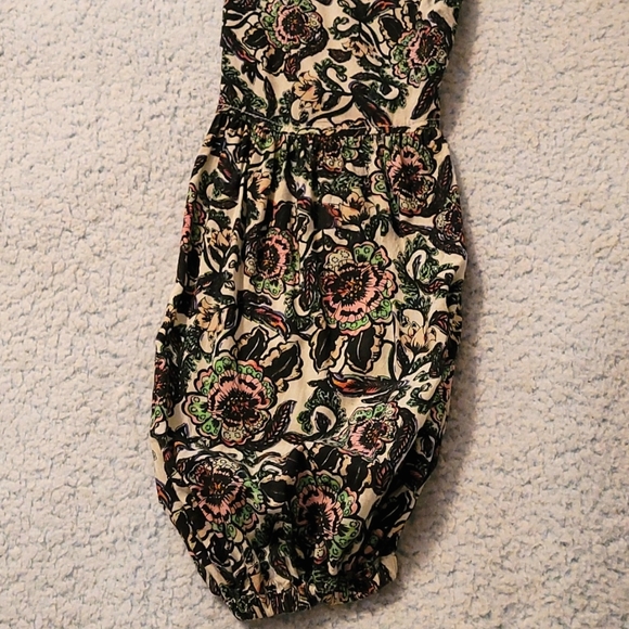 Free People RARE stunning lightweight floral crewneck jacket, size medium. - Picture 11 of 13